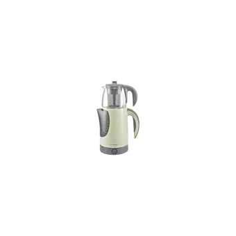 Cvs DN 1529 Cam Demlikli 1800 W Çelik Gövdeli Kırmızı Çay Makinesi