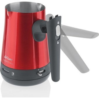 Goldmaster Demlika Otomatik Cam Demlikli 1650 W Işıklı Plastik Gövdeli Gold Retro Çay Makinesi