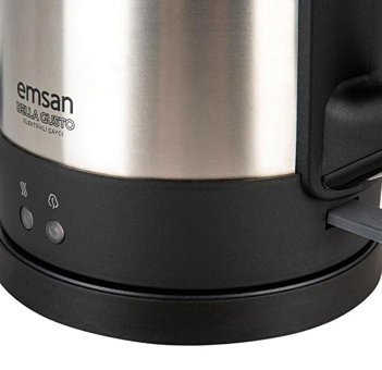 Grundig CM 4020 I Otomatik Çelik Demlikli 1800 W Işıklı Çelik Gövdeli Gri Retro Çay Makinesi