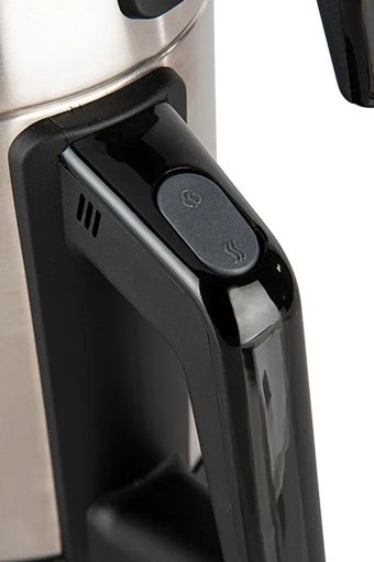 Grundig CM 4020 I Otomatik Çelik Demlikli 1800 W Işıklı Çelik Gövdeli Gri Retro Çay Makinesi