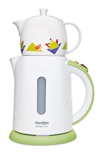 Homend Otomatik Cam Demlikli 1800 W Plastik Gövdeli Siyah Çay Makinesi