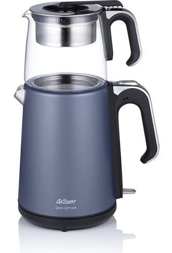 Stilevs TTA 3000 Cam Demlikli 1700 W Plastik Gövdeli Yeşil Çay Makinesi