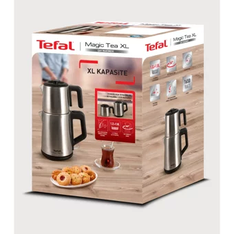 Arzum AR 3050 Çelik Demlikli 1900 W Çelik Gövdeli Çay Makinesi