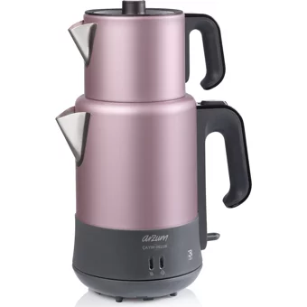 Bosch CS 5943 Çelik Demlikli Çelik Gövdeli Krem Çay Makinesi