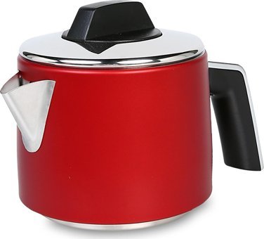 Homend 1763H Konuşan Otomatik Cam Demlikli 1800 W Işıklı Çelik Gövdeli Mor Çay Makinesi