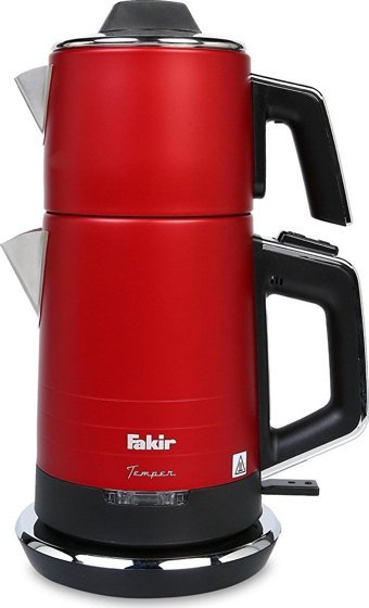 Homend 1763H Konuşan Otomatik Cam Demlikli 1800 W Işıklı Çelik Gövdeli Mor Çay Makinesi