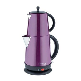 Awoss Demplus Çelik Demlikli 2200 W Çelik Gövdeli Çay Makinesi