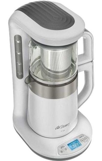 Aryıldız ÇayMania 10001 Çelik Demlikli 1800 W Işıklı Çelik Gövdeli Pembe Çay Makinesi