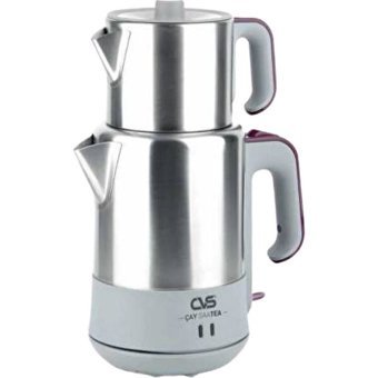Cvs DN 91125 Saatea Viole Çelik Demlikli 1900 W Çelik Gövdeli Çay Makinesi