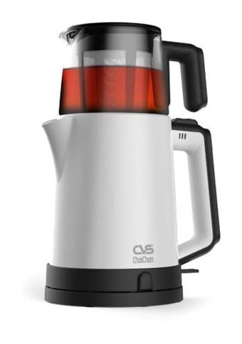 Cvs DN 1526 Chaichen Cam Demlikli 1800 W Çelik Gövdeli Çay Makinesi