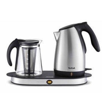 Tefal BK 511D26 Otomatik Cam Demlikli 2500 W Işıklı Çelik Gövdeli İnox Çay Makinesi