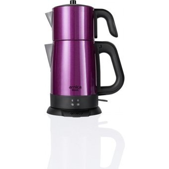 Arnica IH 33250 Cam Demlikli 1800 W Işıklı Cam Gövdeli Şeffaf Çay Makinesi