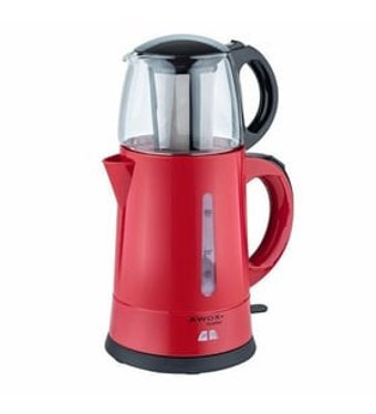 Awox Tea Plus Cam Demlikli 2000 W Plastik Gövdeli Çay Makinesi