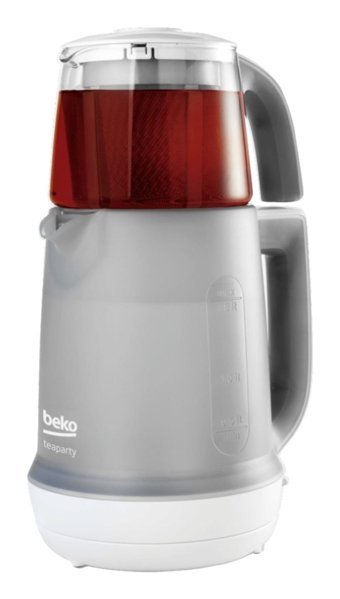 Beko 2211 Tea Party Cam Demlikli 1650 W Plastik Gövdeli Beyaz Çay Makinesi