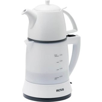 Altus AL 790 P Tiryaki Porselen Demlikli 1650 W Plastik Gövdeli Beyaz Çay Makinesi