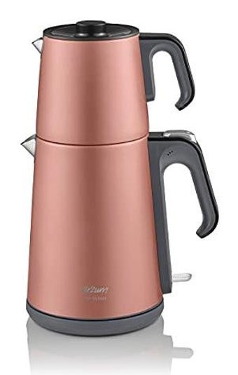 Arzum AR 3061 Cam Demlikli 1700 W Plastik Gövdeli Çay Makinesi