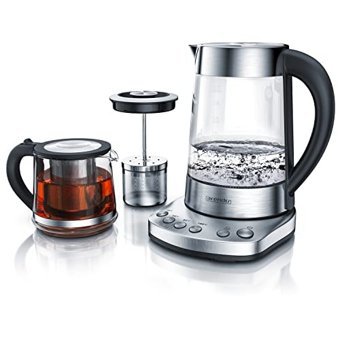 Arçelik 6964 S Cam Demlikli 1900 W Işıklı Cam Gövdeli Beyaz Çay Makinesi
