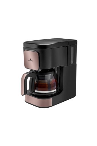 Karaca Just Coffee Aroma 2 In 1 Cam Demlikli 650 W Plastik Gövdeli Rose Gold Çay Makinesi
