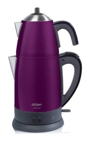 Arzum AR 3050 Çelik Demlikli 1900 W Çelik Gövdeli Çay Makinesi