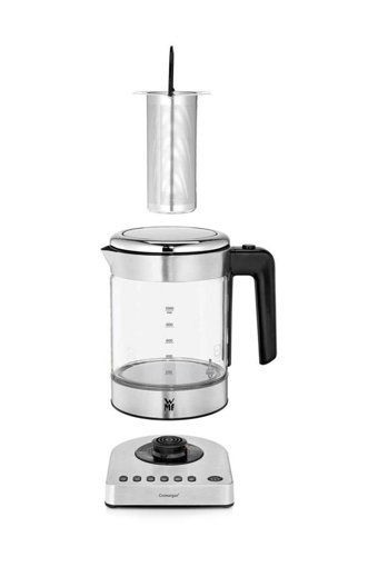 Wmf Kimi Otomatik Cam Demlikli 1960 W Işıklı Çelik Gövdeli Şeffaf Çay Makinesi