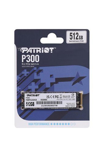 Patriot P300P512GM28 PCIe Gen 3x4 512 GB M2 2280 SSD