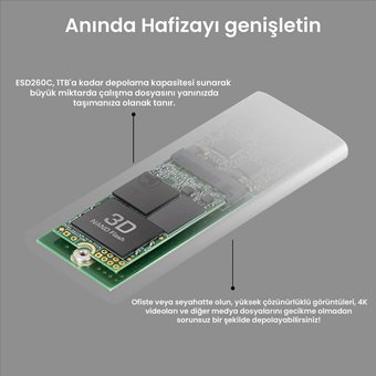 Transcend TS250GESD260C USB 250 GB M2 SSD