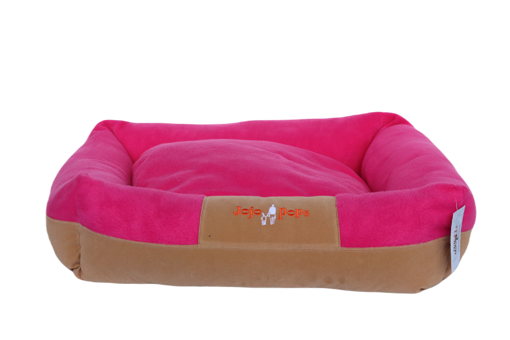 Jojo Pops Dikdörtgen İç Mekan Kumaş Kedi Evi Pembe