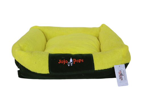 Jojo Pops Dikdörtgen İç Mekan Kumaş Kedi Evi Sarı