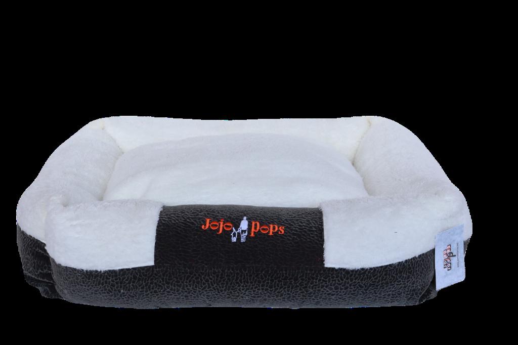 Jojo Pops Dikdörtgen İç Mekan Kumaş Kedi Evi Beyaz
