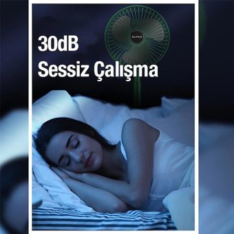 Coofbe İyonizerli Masaüstü Vantilatör