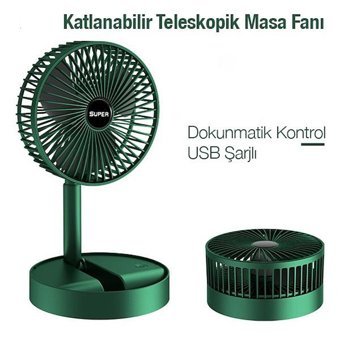 Coofbe İyonizerli Masaüstü Vantilatör