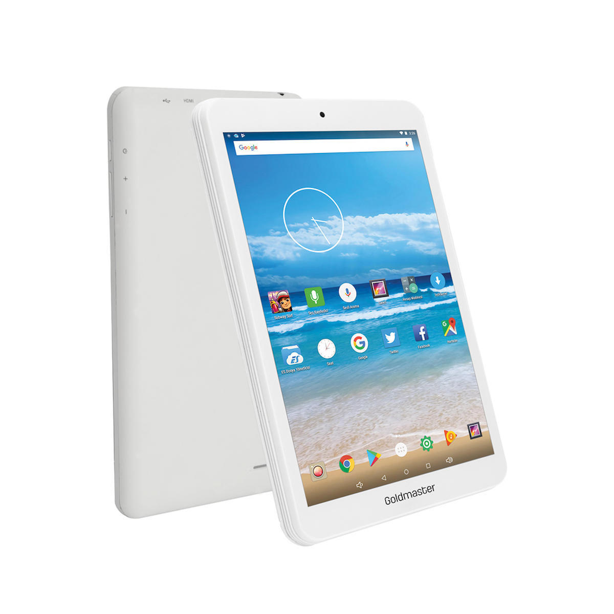 Goldmaster F4 8 GB Android 1 GB Ram 8.0 İnç Tablet Beyaz