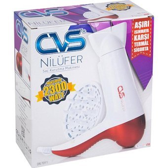 Cvs DN 7011 Nilüfer 2300 W Standart Saç Kurutma Makinesi Beyaz