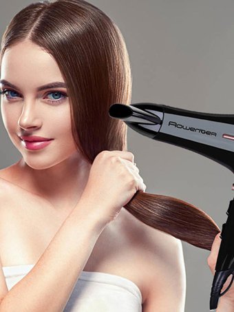 Rowenger Ro 2200 Elissa 2200 W Standart Saç Kurutma Makinesi Siyah