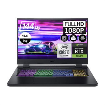 Acer Nitro 5 AN515-58 NHQFLEYH004 Harici GeForce RTX 3050 Ti Intel Core i5 32 GB Ram DDR4 512 GB SSD 15.6 inç Full HD Windows 11 Home Gaming Notebook Laptop