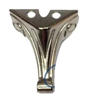 Moda Ahşap, Mdf, Sunta Sandık Ayağı, Kutu Ayak 2,5 cm - Nikel