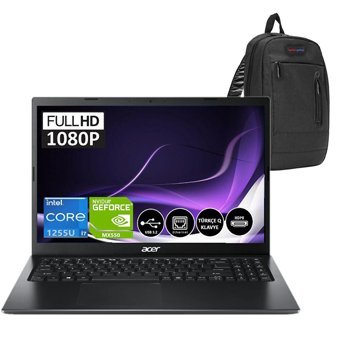 Acer Extensa EX215-55 NXEGZEY00503 Harici GeForce MX 550 Intel Core i7 16 GB Ram DDR4 2 TB SSD 15.6 inç Full HD FreeDos Laptop