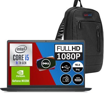 Dell Inspiron 15 3548 IN315TGL4465BP06 Harici GeForce MX 350 Intel Core i5 16 GB Ram DDR4 2 TB SSD 15.6 inç Full HD Windows 11 Pro Laptop