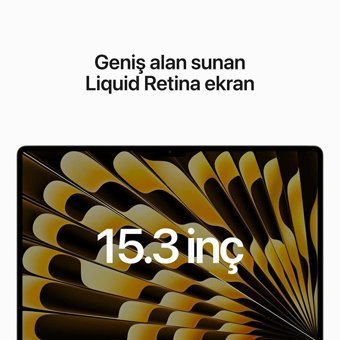 Apple MacBook Air M2 Çip MQKV3TU/A 8 GB Ram 512 GB SSD 15 İnç QHD+ macOS Ventura Ultrabook Laptop