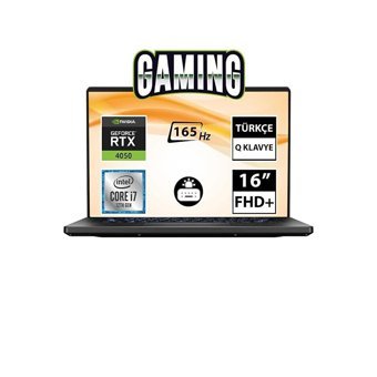 Asus Rog Zephyrus G16 GU603ZU-N3019A11 Harici GeForce RTX 4050 Intel Core i7 48 GB Ram DDR4 512 GB + 1 TB SSD 16 inç Full HD + FreeDos Gaming Notebook Laptop