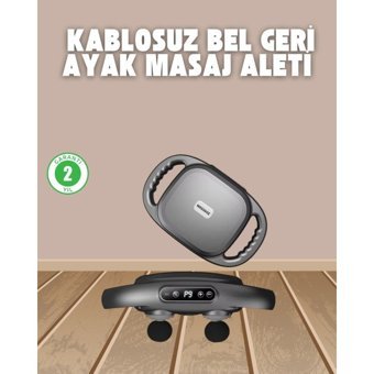 Eldenör Profesyonel 6 Başlıklı Şarjlı Masaj Tabancası 2000 Mah Güçlü Performans