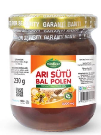 Mindivan Süzme Çiçek Balı 230 gr