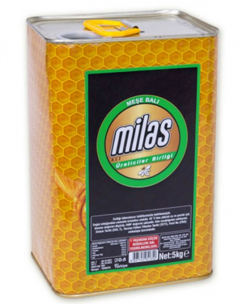 Milas Muğla Süzme Meşe Balı 5 kg