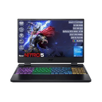 Acer Nitro 5 AN515-58-79XA NH.QM0EY.001 Harici GeForce RTX 4060 Intel Core i7 16 GB Ram DDR5 512 GB SSD 15.6 inç Full HD FreeDos Gaming Notebook Laptop