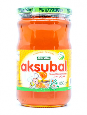 Aksu Vital Süzme Çiçek Balı 850 gr