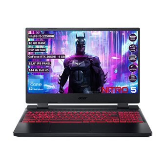 Acer Nitro 5 AN515-58 NH.QFLEY.002 Harici GeForce RTX 3050 Ti Intel Core i5 16 GB Ram DDR4 512 GB SSD 15.6 inç Full HD FreeDos Gaming Notebook Laptop