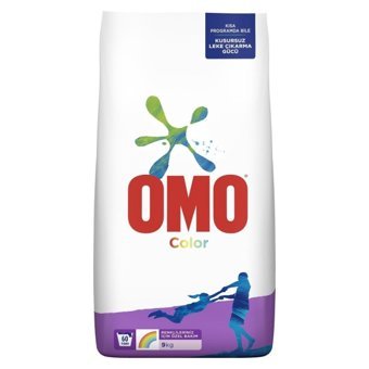 Omo Color Renkliler İçin 60 Yıkama Toz Deterjan 9 kg