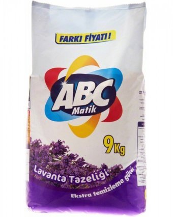 ABC Matik Lavanta Tazeliği Renkliler ve Beyazlar İçin 60 Yıkama Toz Deterjan 9 kg