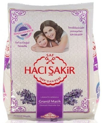Hacı Şakir Granül Matik Renkliler ve Beyazlar İçin 24 Yıkama Toz Deterjan 1.5 kg