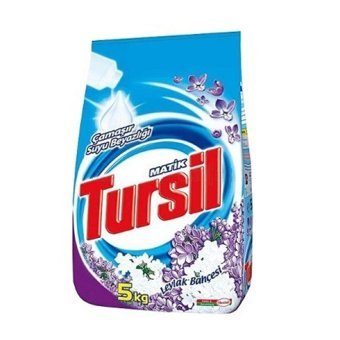 Tursil Matik Leylak Bahçesi Beyazlar İçin 33 Yıkama Toz Deterjan 5 kg